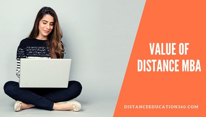 Value of Distance MBA