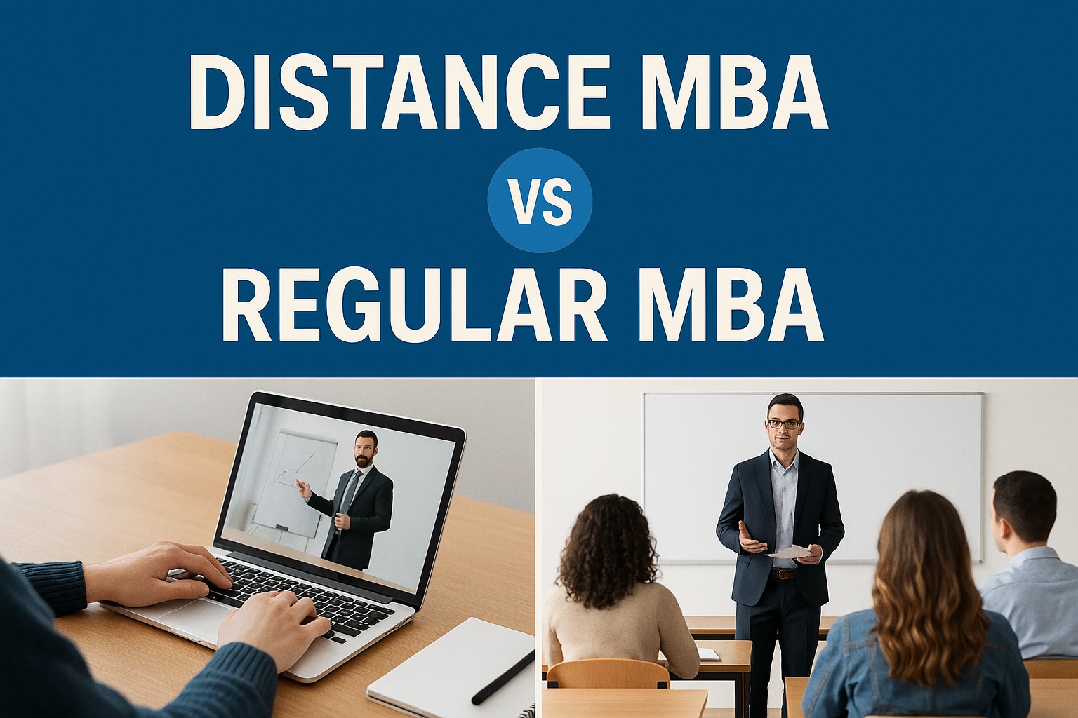 distance education mba vs regular mba